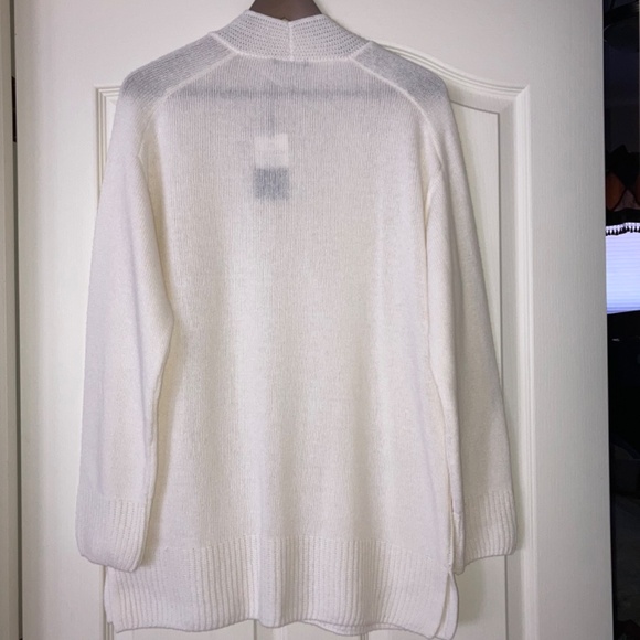 Olsen Open Front Wool Cashmere Blend Sweater NWT Size 12 Euro 42 - Picture 15 of 16